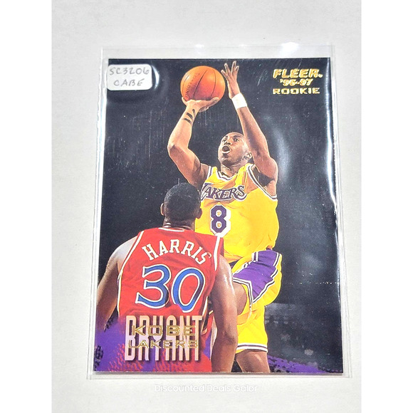Kobe Bryant 1996 Fleer #203 Rookie Card Original NM-M Condition - Picture 1 of 2